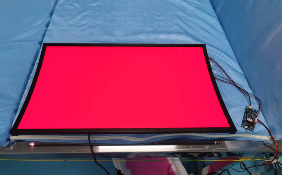 Curved LCD modules