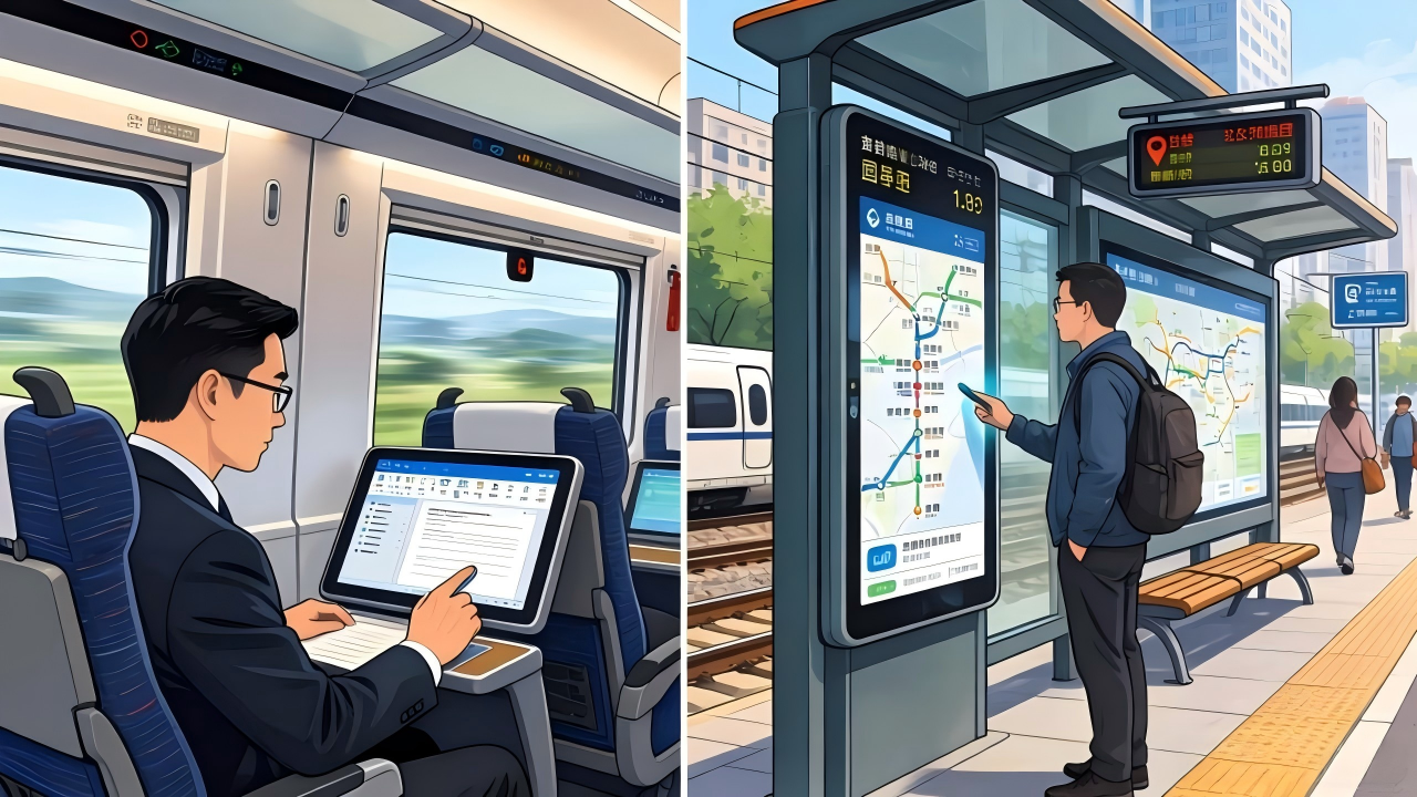 The Application of Touchscreen Technology in Transportation and Public Buses